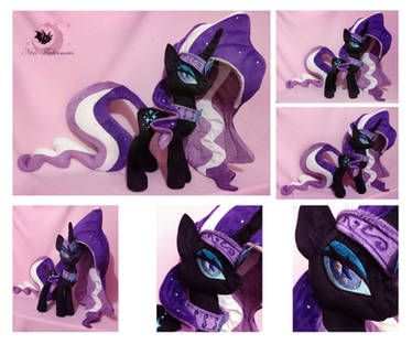 Nightmare Rarity custom plushie