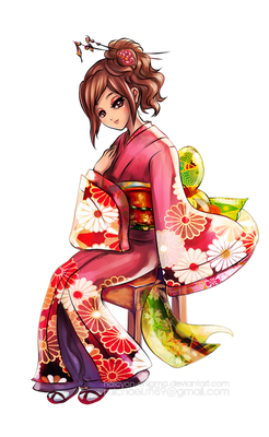 Kimono Girl