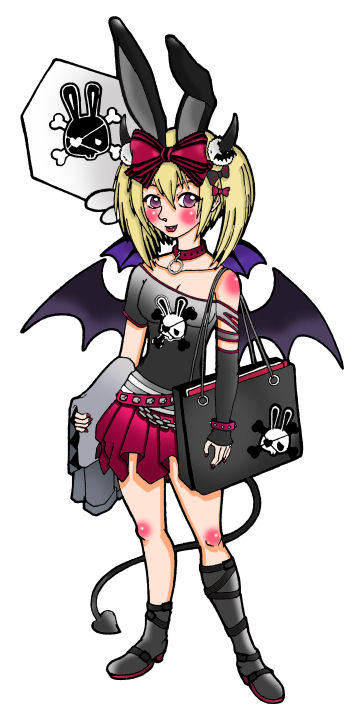 Devil Bunny girl Solo by xianjao on DeviantArt