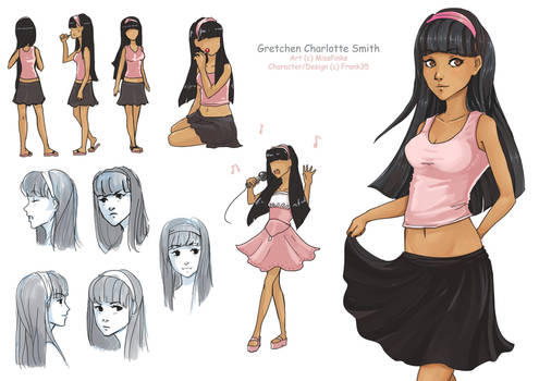 Commission: Gretchen Character Sheet