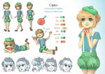 C: Capico Character Sheet by MissPinks