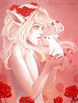 Red garden by MissPinks
