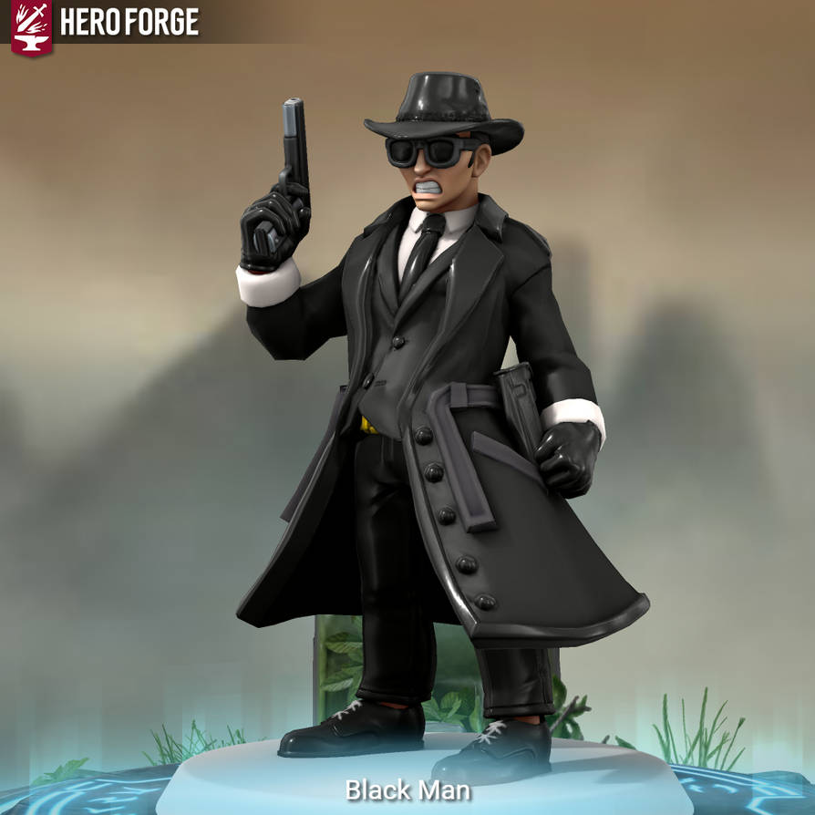 Black Man in Hero Forge by murdervillain on DeviantArt