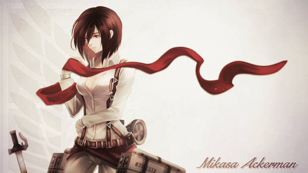 Attack on Titan - Mikasa by Welterz