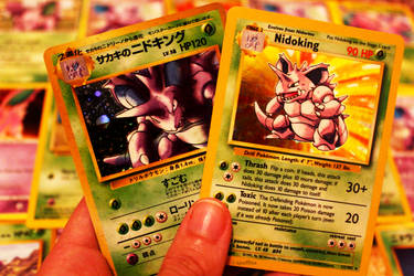 Nidoking Pokemon Cards