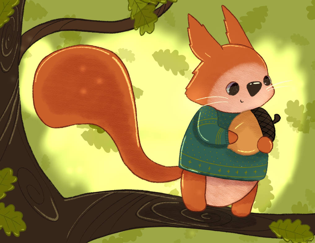 Squirrel Deviantart Squirrel by mommageek2 on DeviantArt
