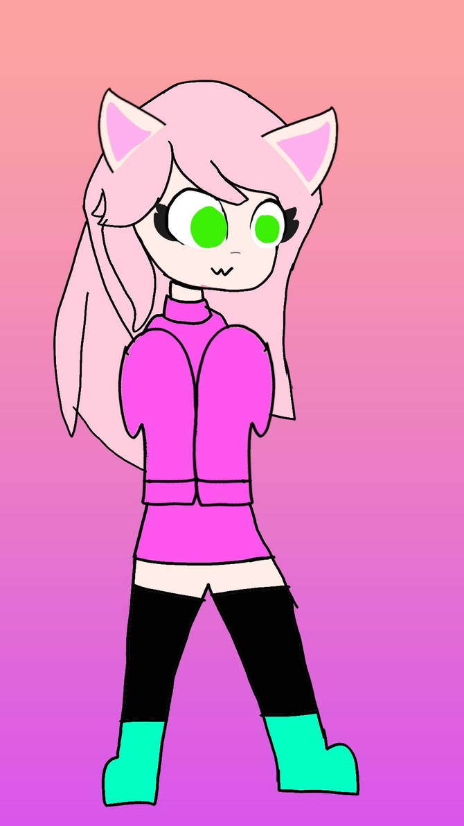 Pinky Cat by JhonnatanYT on DeviantArt