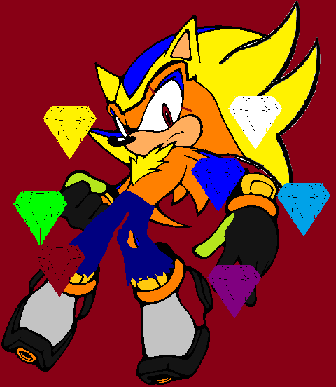 me as a sonic character (hyper form) by sonicmaker1999 on DeviantArt