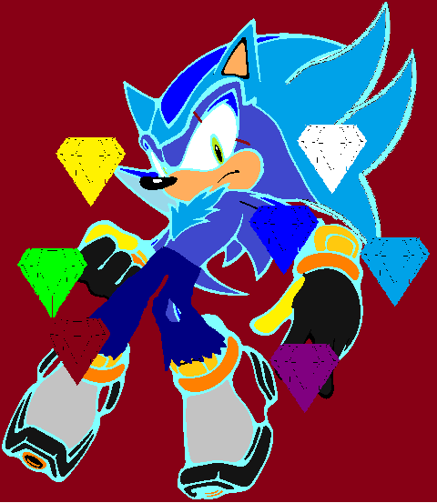 SONIC HYPER MODE by IkhwaN02 on DeviantArt