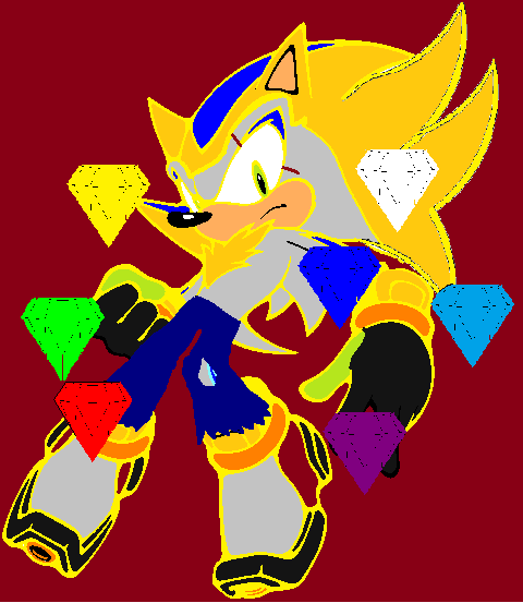 me as a sonic character (hyper form) by sonicmaker1999 on DeviantArt