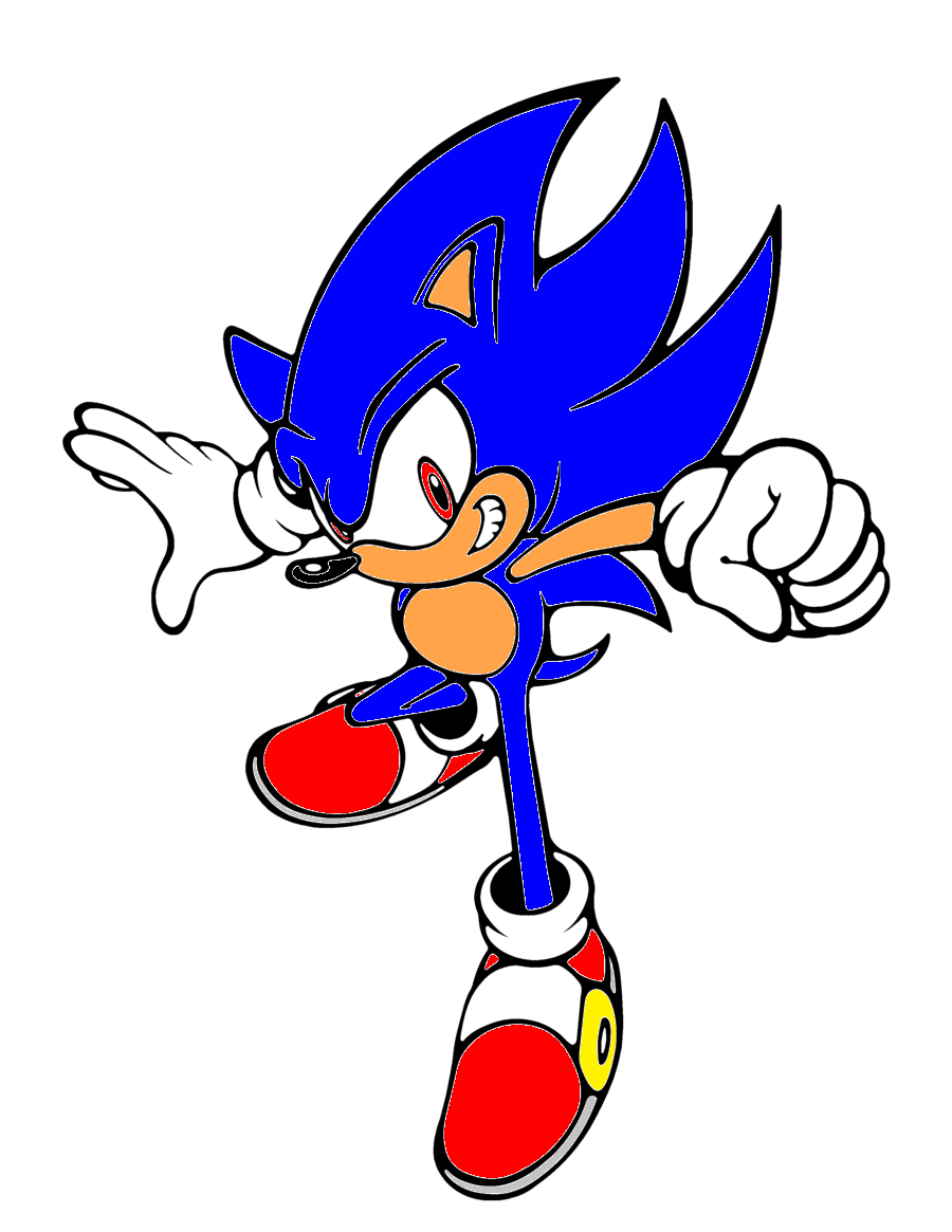 blue super sonic by sonicmaker1999 on DeviantArt