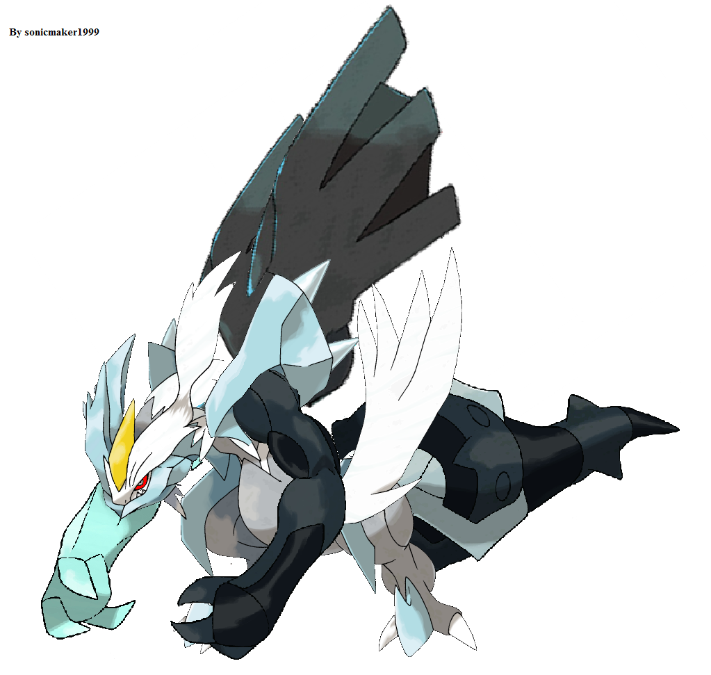 OC] I made my own fusion of Zekrom and Kyurem - this is Kyurom. Should I do  Reshiram too? : r/pokemon