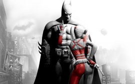 Batman And Harley Quinn-wallpapers