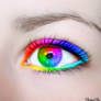 Rainbow eye