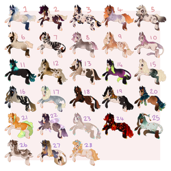 adopt batch | leaping lovelies | CLOSED