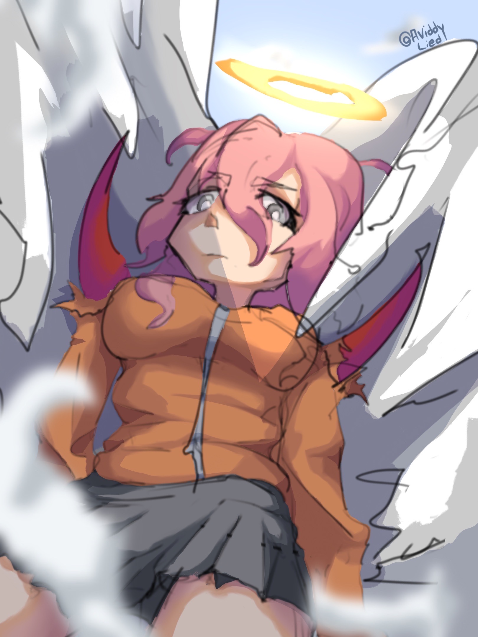 Angelic Demon by Aviddylied on DeviantArt