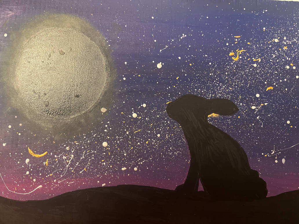 Midnight Rabbit by dragonartist121 on DeviantArt