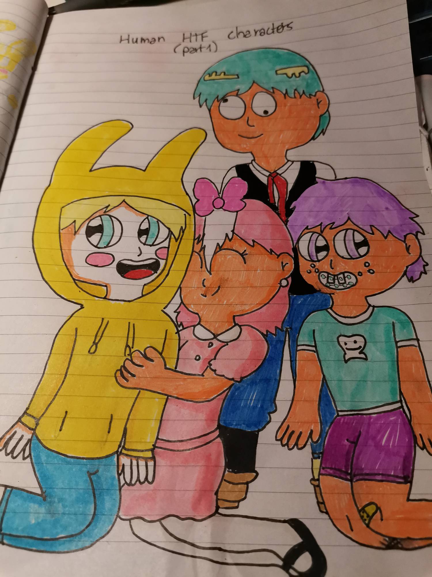 (HTF) human! part 1 by maryandflowers on DeviantArt
