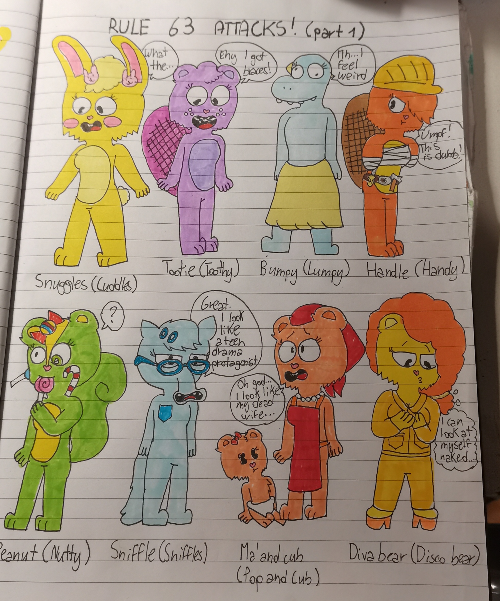 Rule Htf (HTF) RULE 63 ATTACKS! (part 1) by maryandflowers on DeviantArt