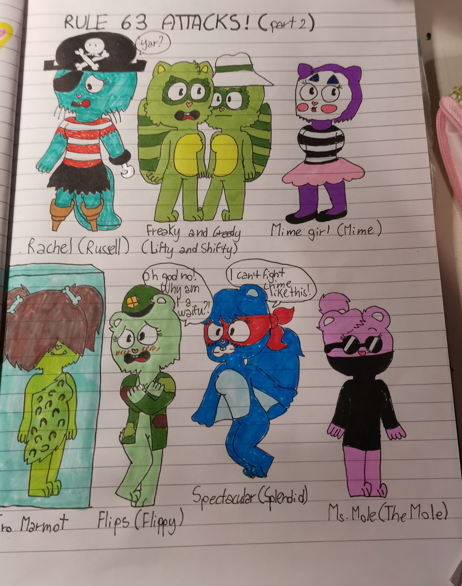 Rule Htf (HTF) RULE 63 ATTACKS! (part 2) by maryandflowers on DeviantArt