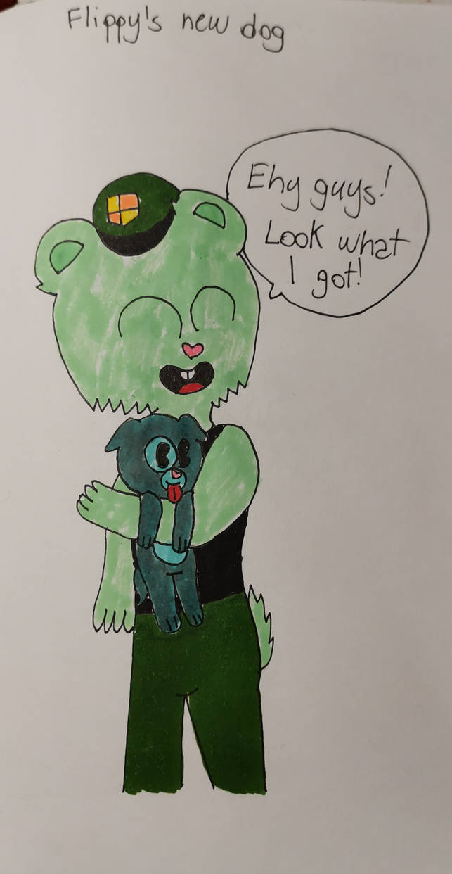 Dogs Non Htf (HTF) flippy's new dog by maryandflowers on DeviantArt