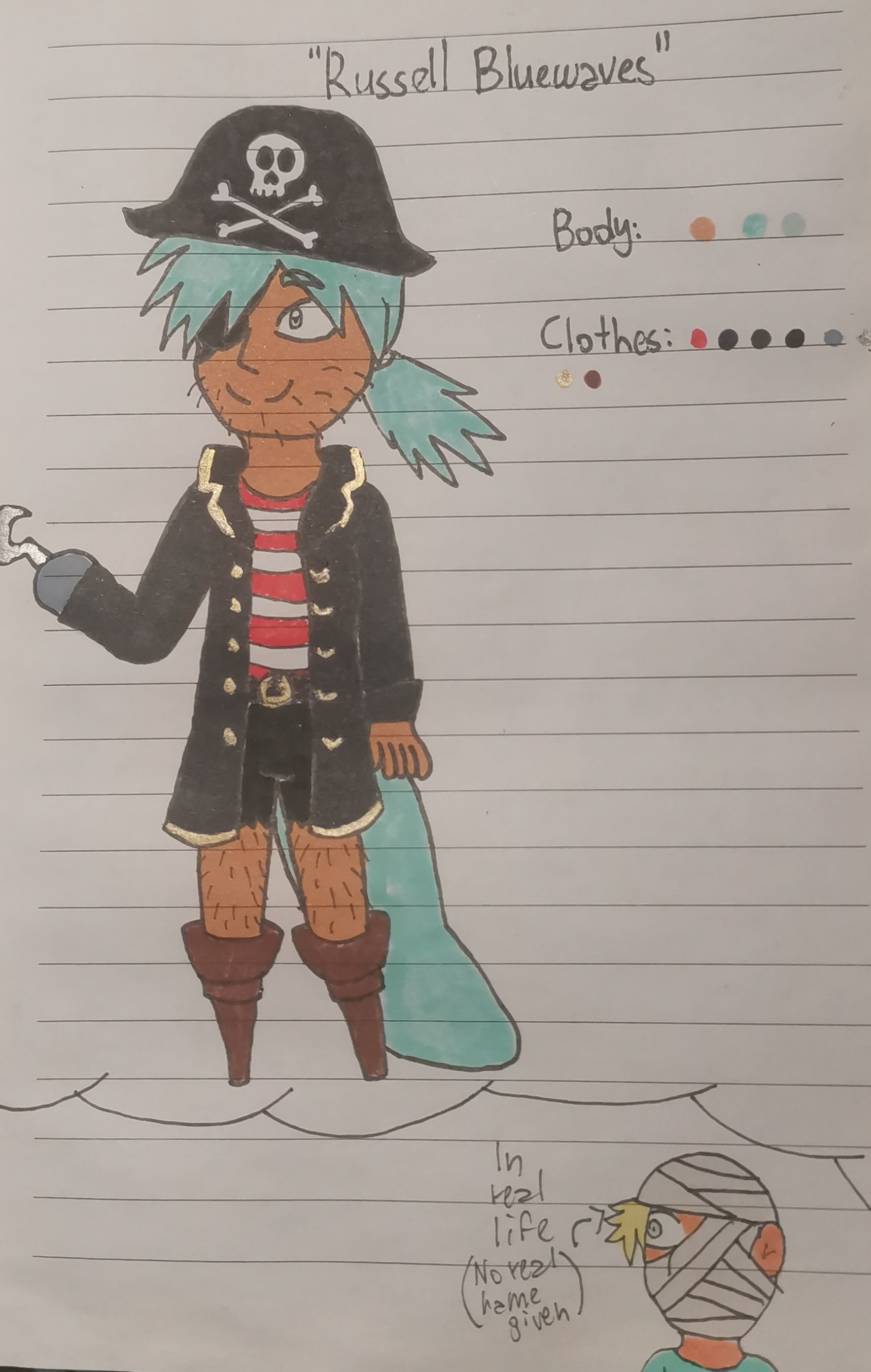 (HTF AU) Russell Bluewaves (Unknown) by maryandflowers on DeviantArt