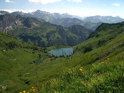 mountain's lake