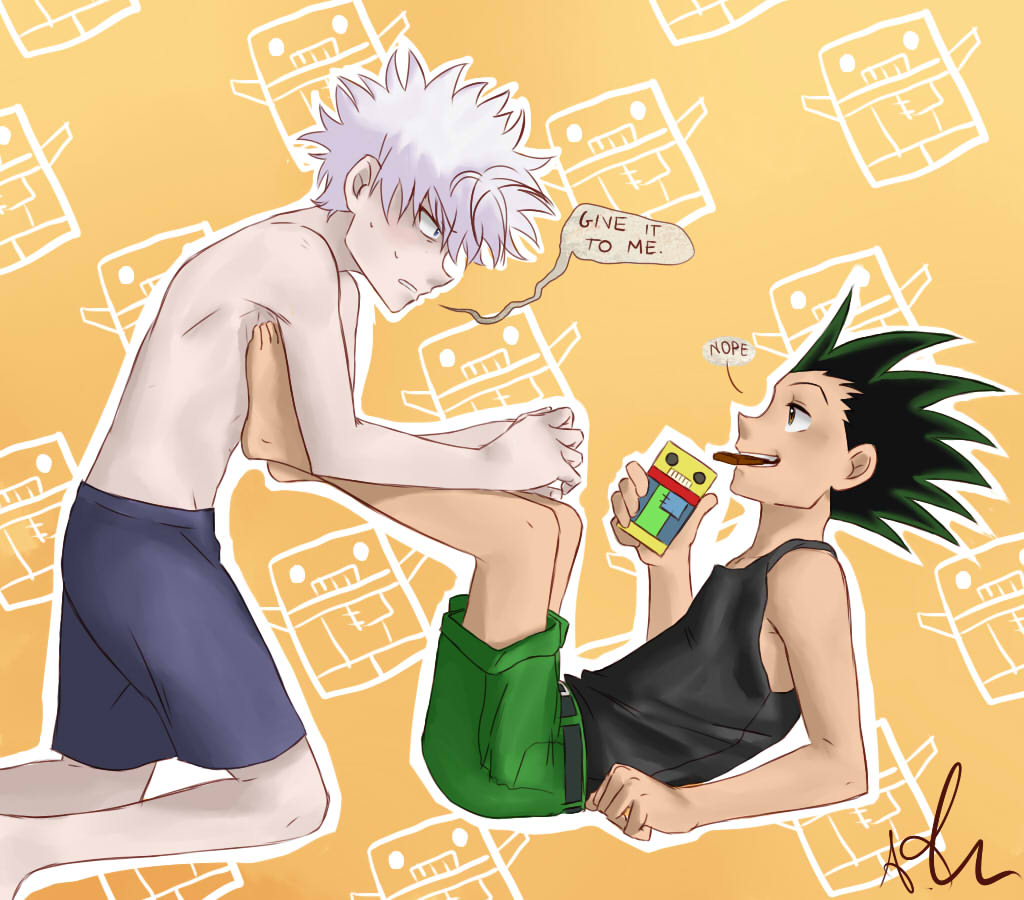 Killua the Chocorobot-obsessed