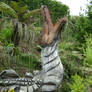 Ancestor reptile in the 'Eden'