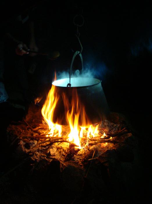 The witch's cauldron