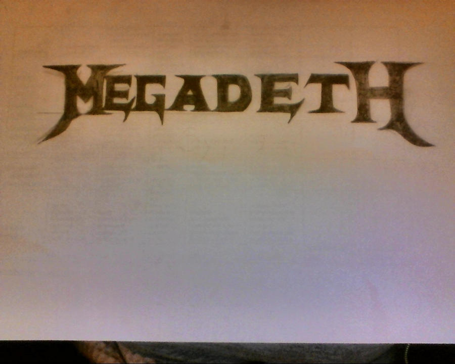 Megadeth Lettering Megadeth Logo by shoppingtrolley99 on DeviantArt