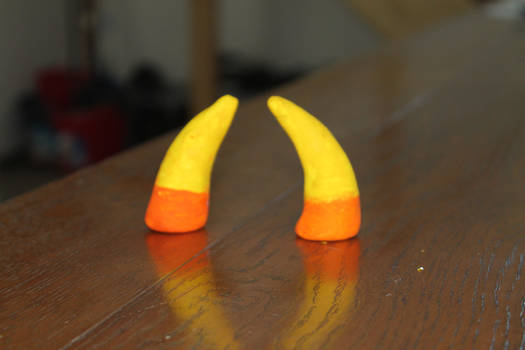 karkat Horns in preparation