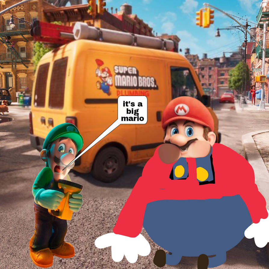 Fat mario by jamiebird17 on DeviantArt