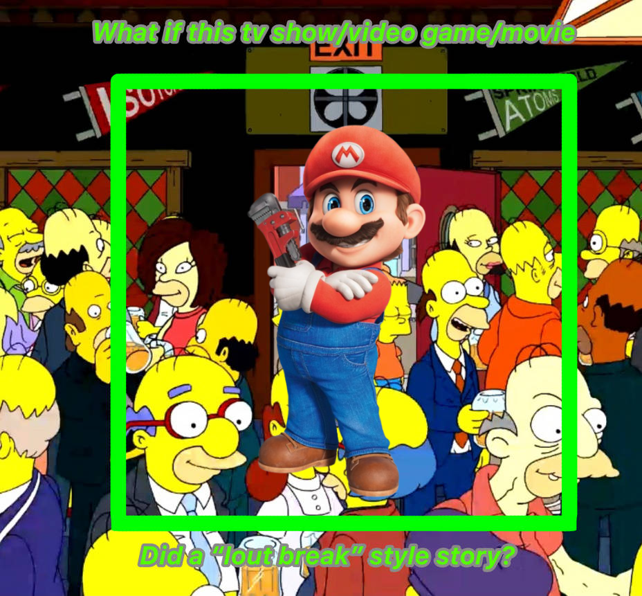 Mario Simpons Simpsons Wha If Art Style Mario by jamiebird17 on DeviantArt