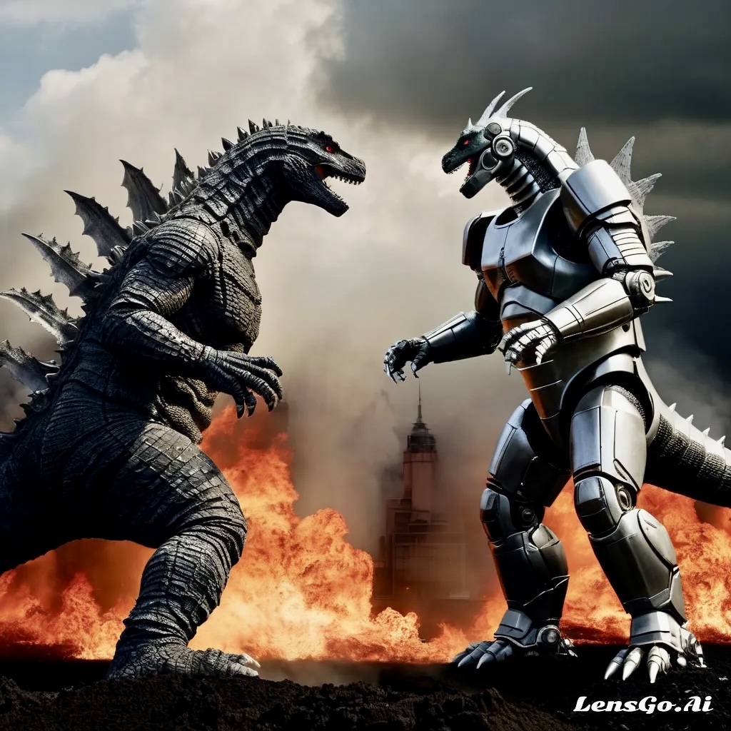 Meta Godzilla Godzilla vs Mechagodzilla by Shefelin on DeviantArt