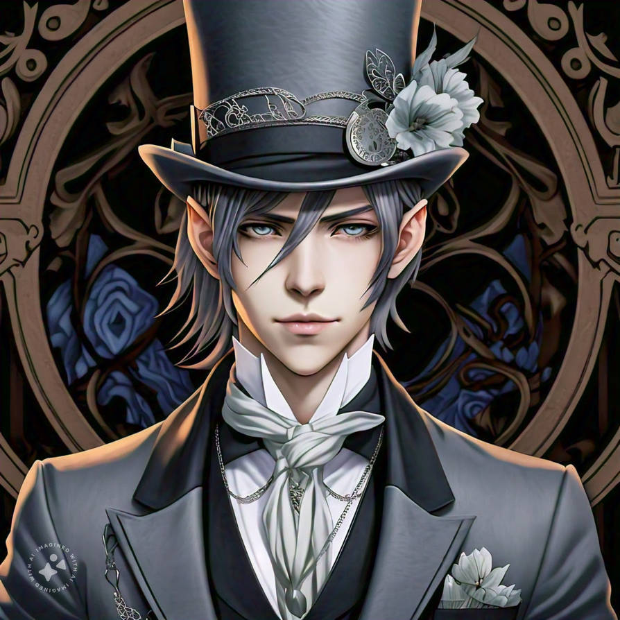 Male Half Elf Black Butler Style by Shefelin on DeviantArt