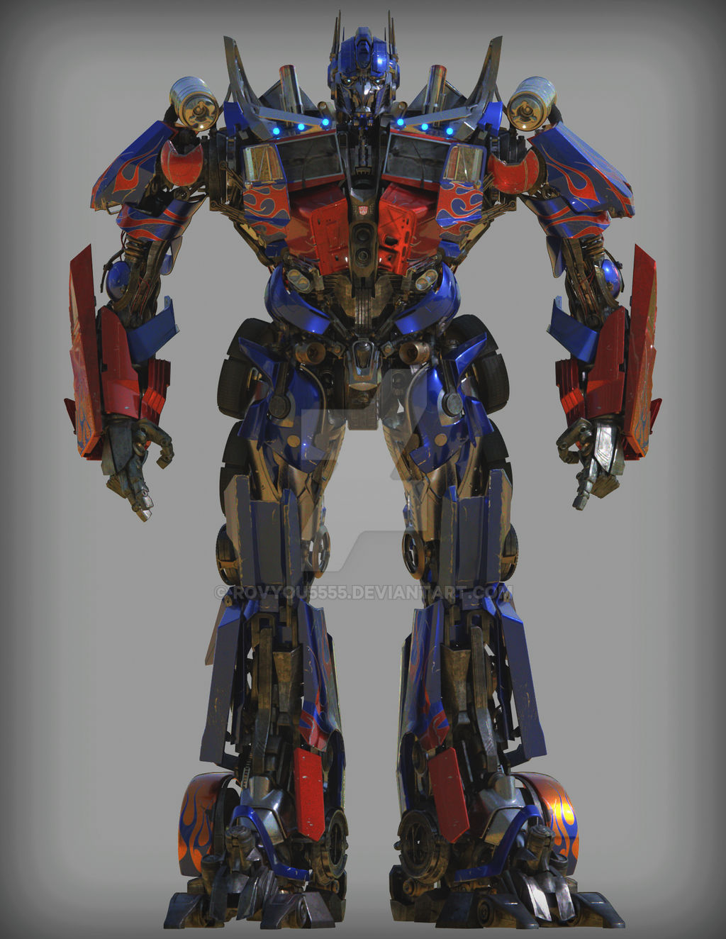 Optimus Render Optimus Prime 2007 Render by Rovyou5555 on DeviantArt