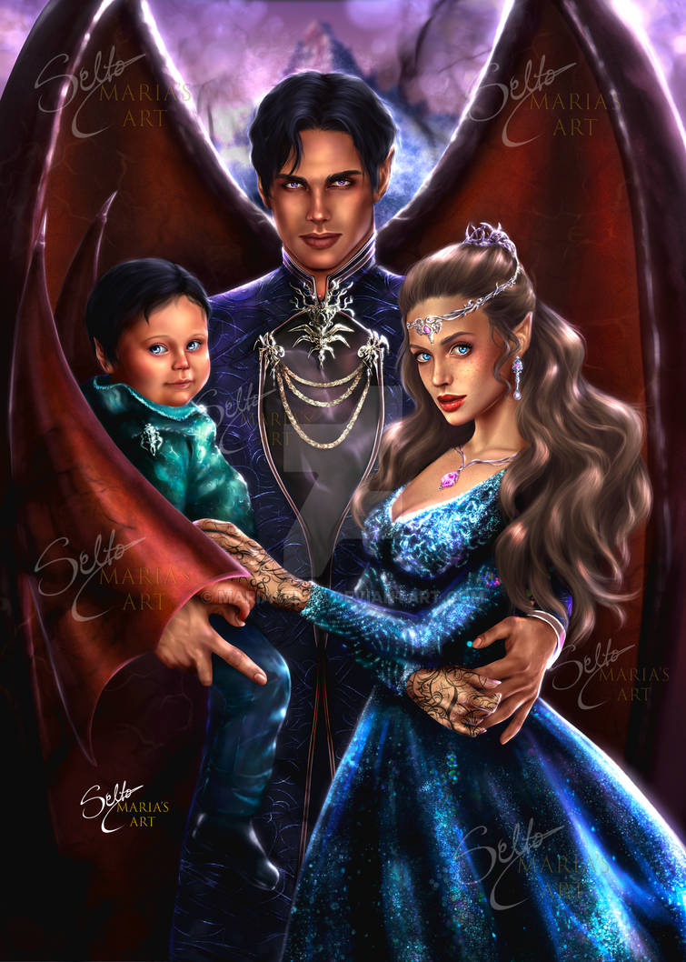 Rhysand Feyre Nyx Royal Family Portrait By MariaSelto On DeviantArt rhysand-feyre-nyx-royal-family-portrait-by-mariaselto-on-deviantart
