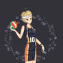 Volleyball (My OC in HQ uniform)