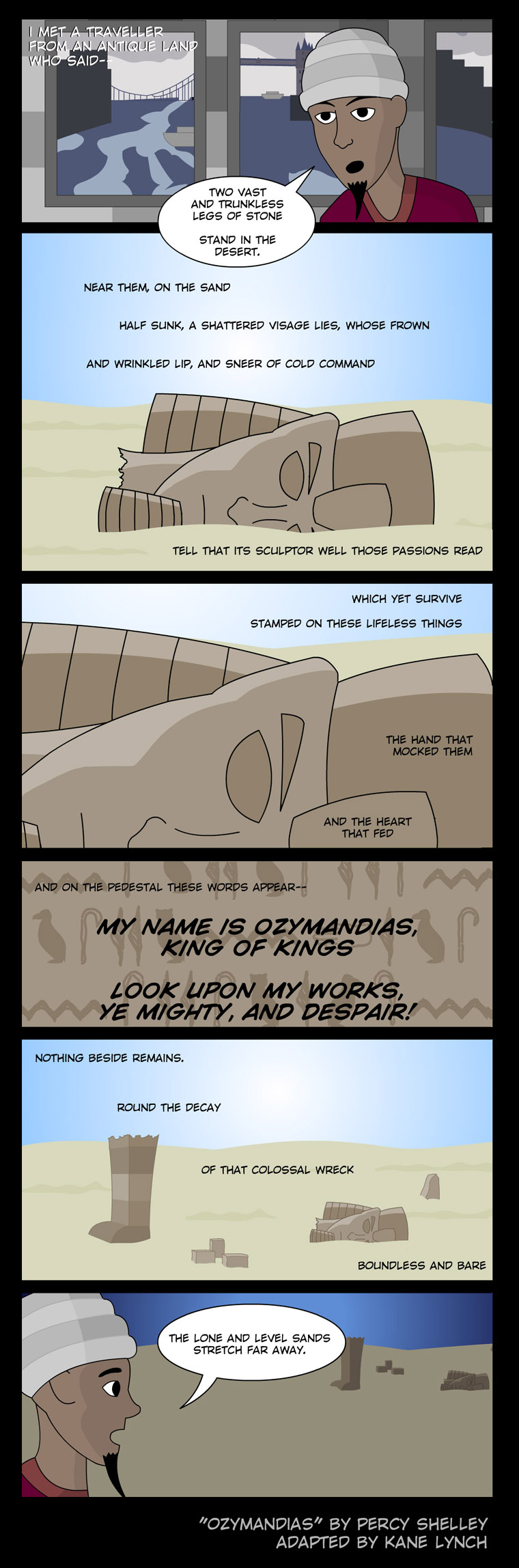 Ozymandias by scripturemonkey