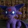 Espeon Hand Crafted Crochet Plushie