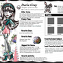 Monster High OC : Daria Gray Bio