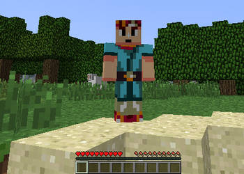 Minecraft Crono Skin Screenshot