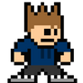 Tom from Eddsworld Custom Megaman Sprite