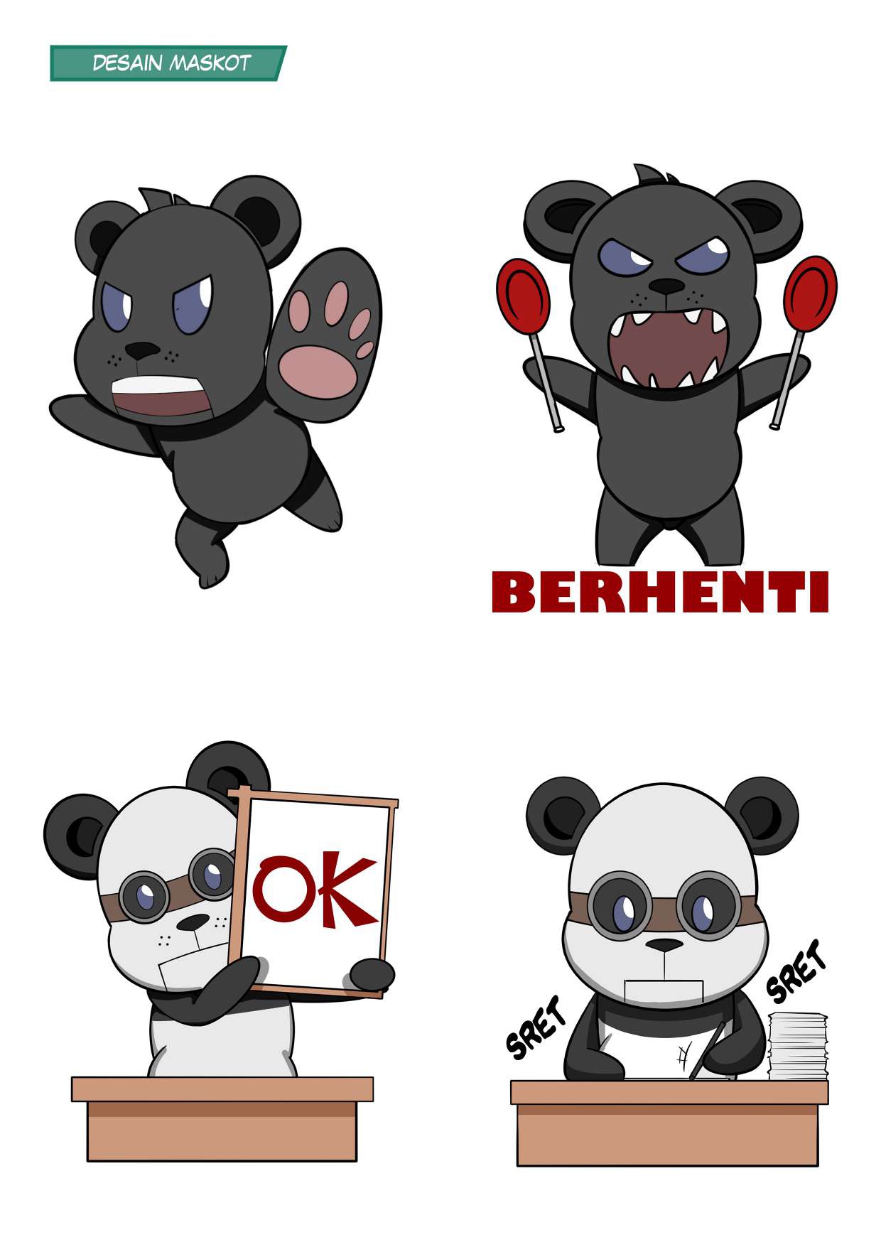 Mascot Design by AneciProject on DeviantArt