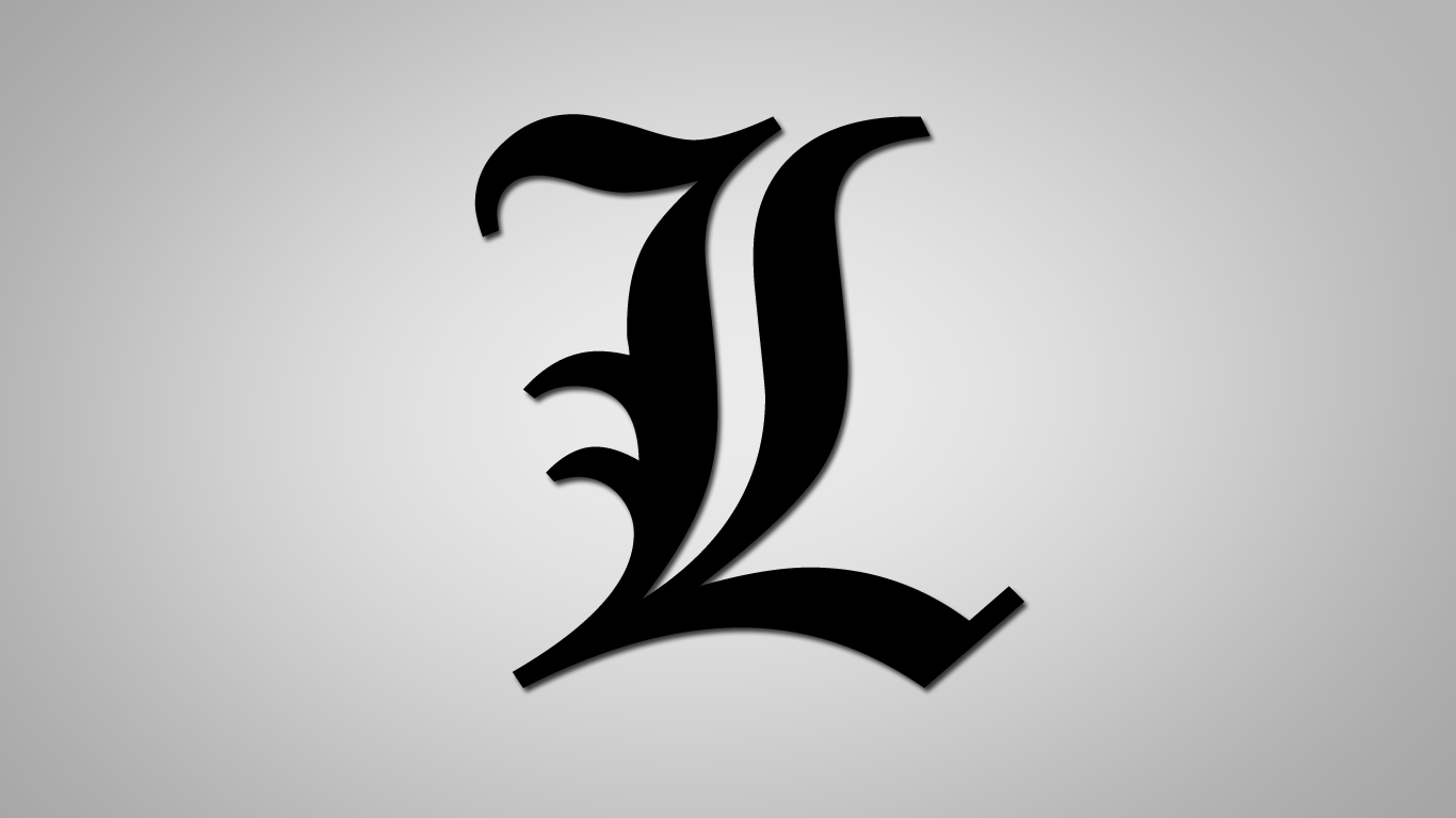 Death Note L Lawliet Logo By Mortarboyz On Deviantart