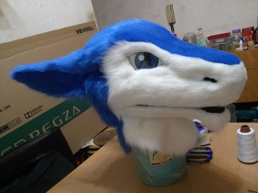 Sergal Head WIP (cont')