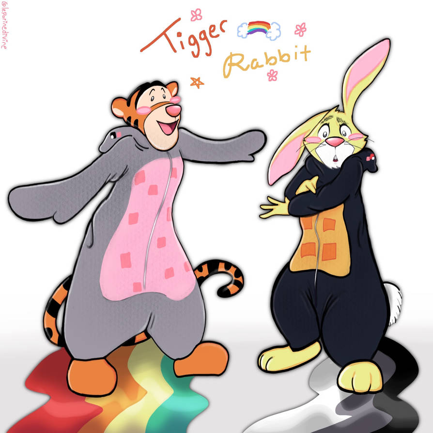 Tigger Rabbit Vector tigger rabbit by SWAGCHAOS69 on DeviantArt