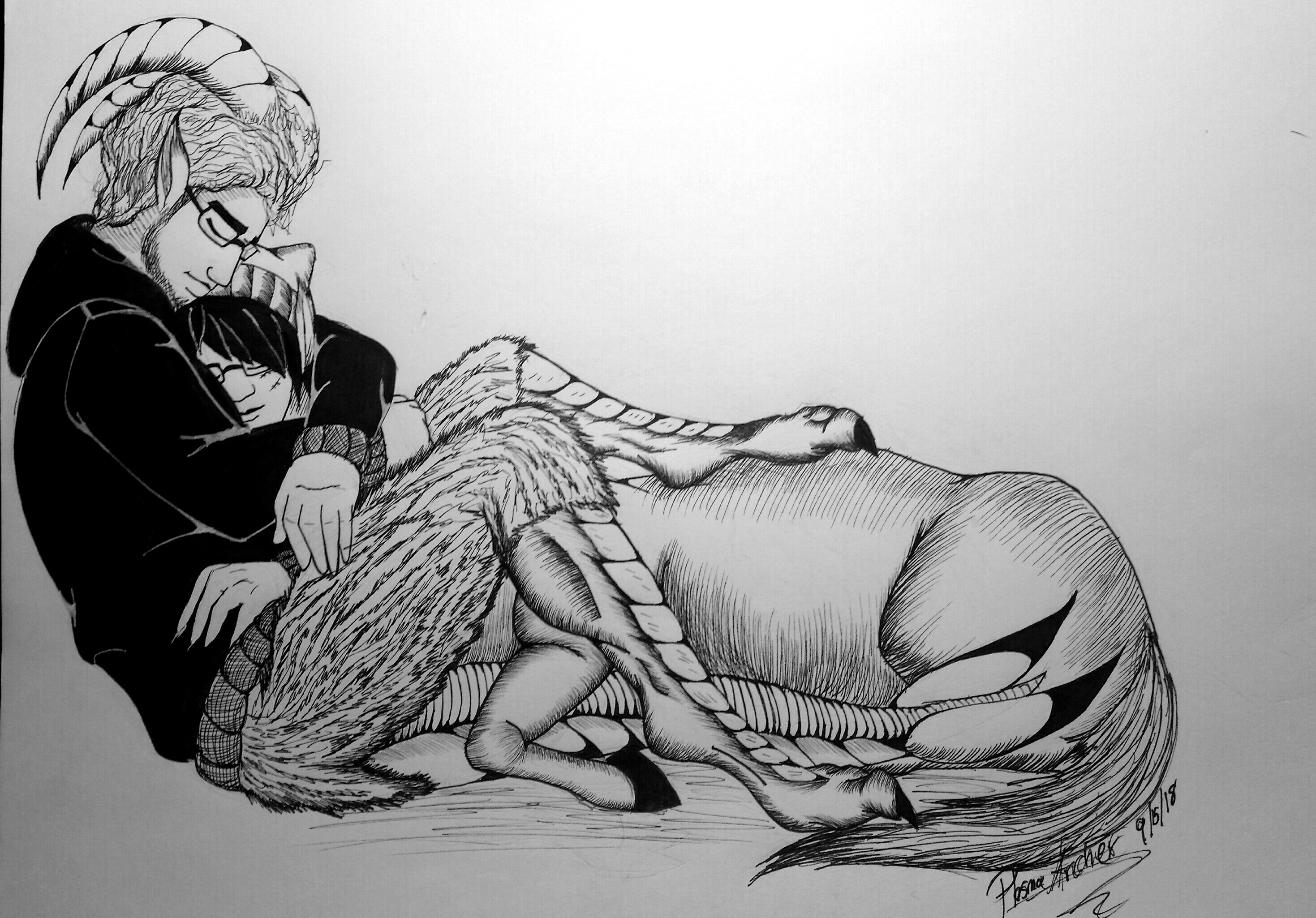 The Saytr and His Centaur