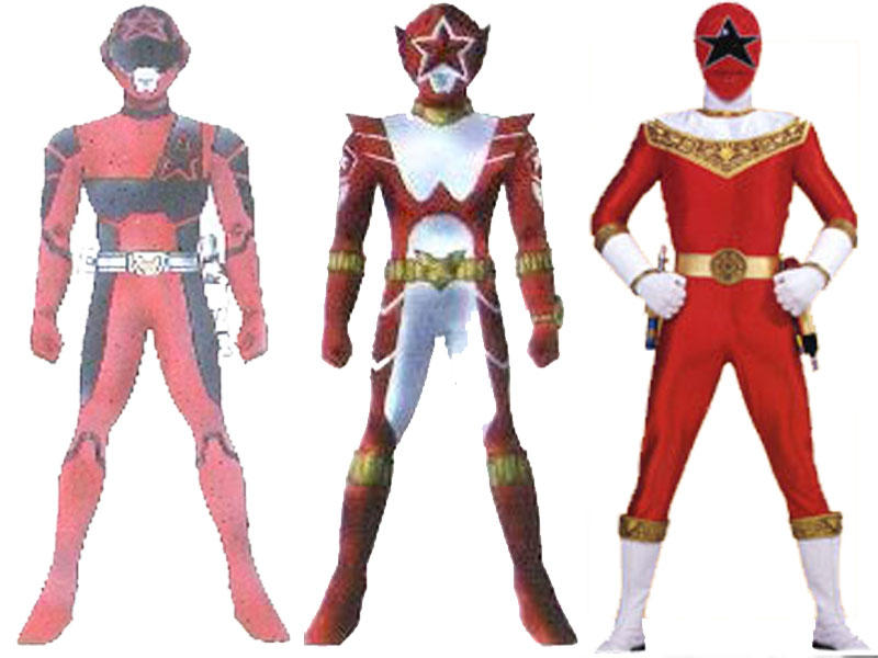 Red Zeo Ranger Red Alien Ranger And Red Star by prparody on DeviantArt